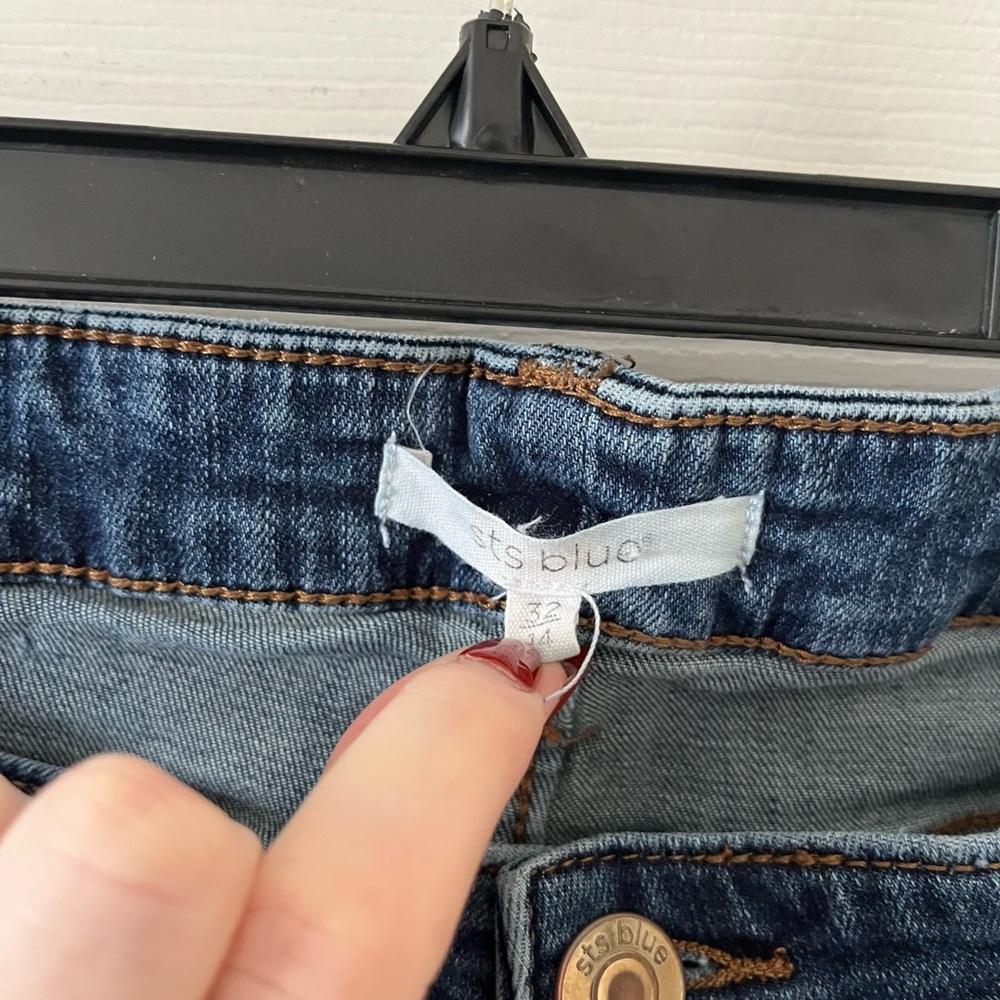 STS Blue Straight Leg Denim Jeans - Picture 3 of 3
